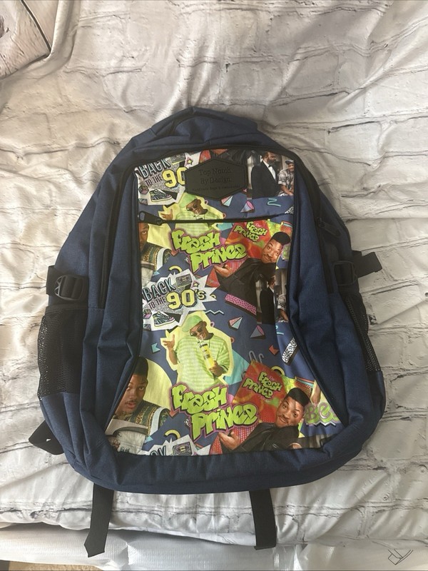 Top Notch BackPack New The Fresh Prince Of Bel Air Retro Eighties Nineties XL