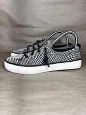 Sperry Women's Size 7 Crest Vibe Rider Peach Black Gray Pattern Sneakers Shoes