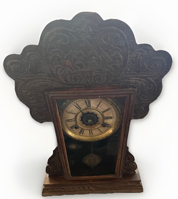 Waterbury antique clock mantle/shelf  For Parts Or Refurbishing