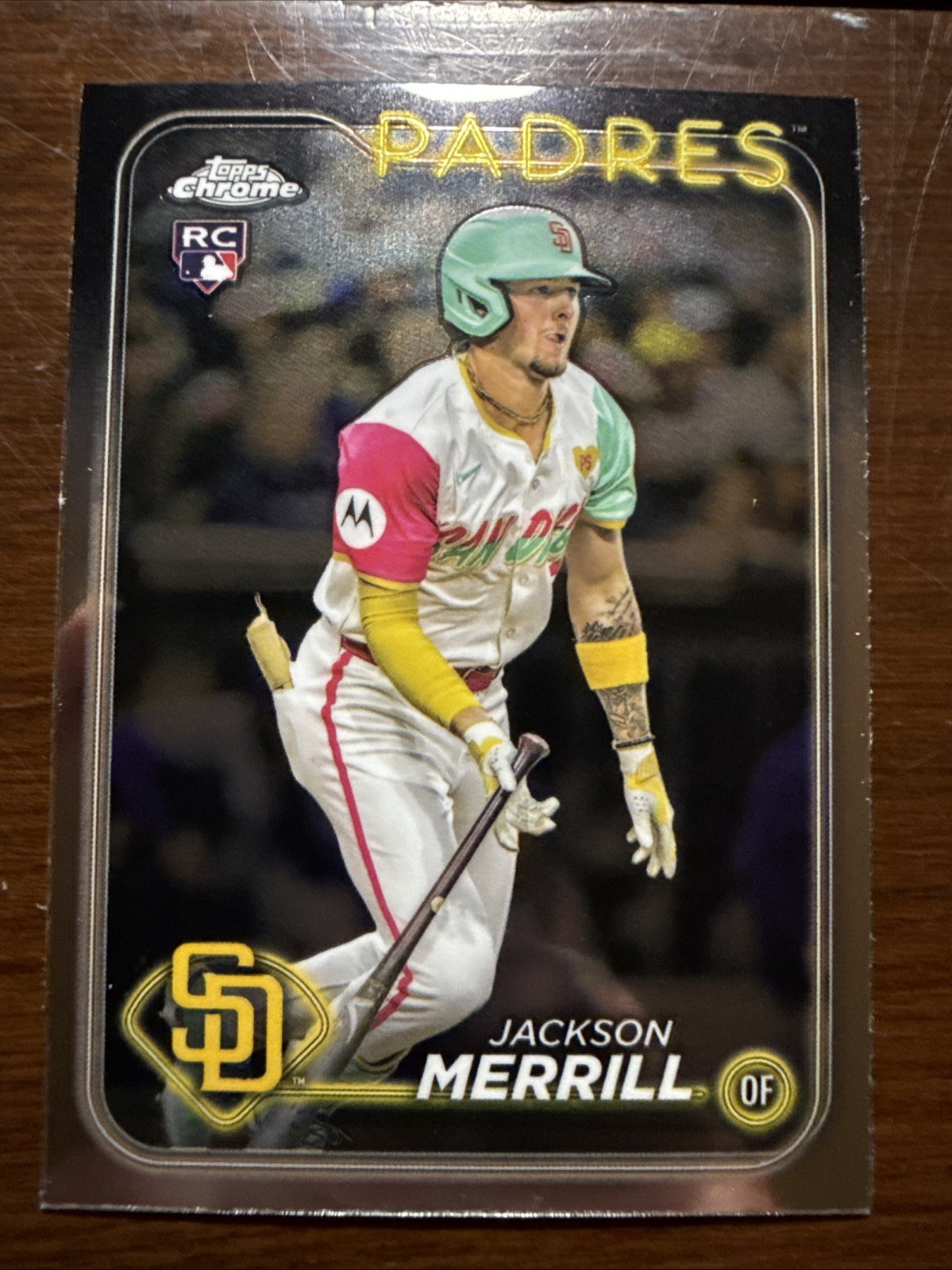 2024 Topps Chrome Update #USC153 Jackson Merrill Rookie San Diego Padres