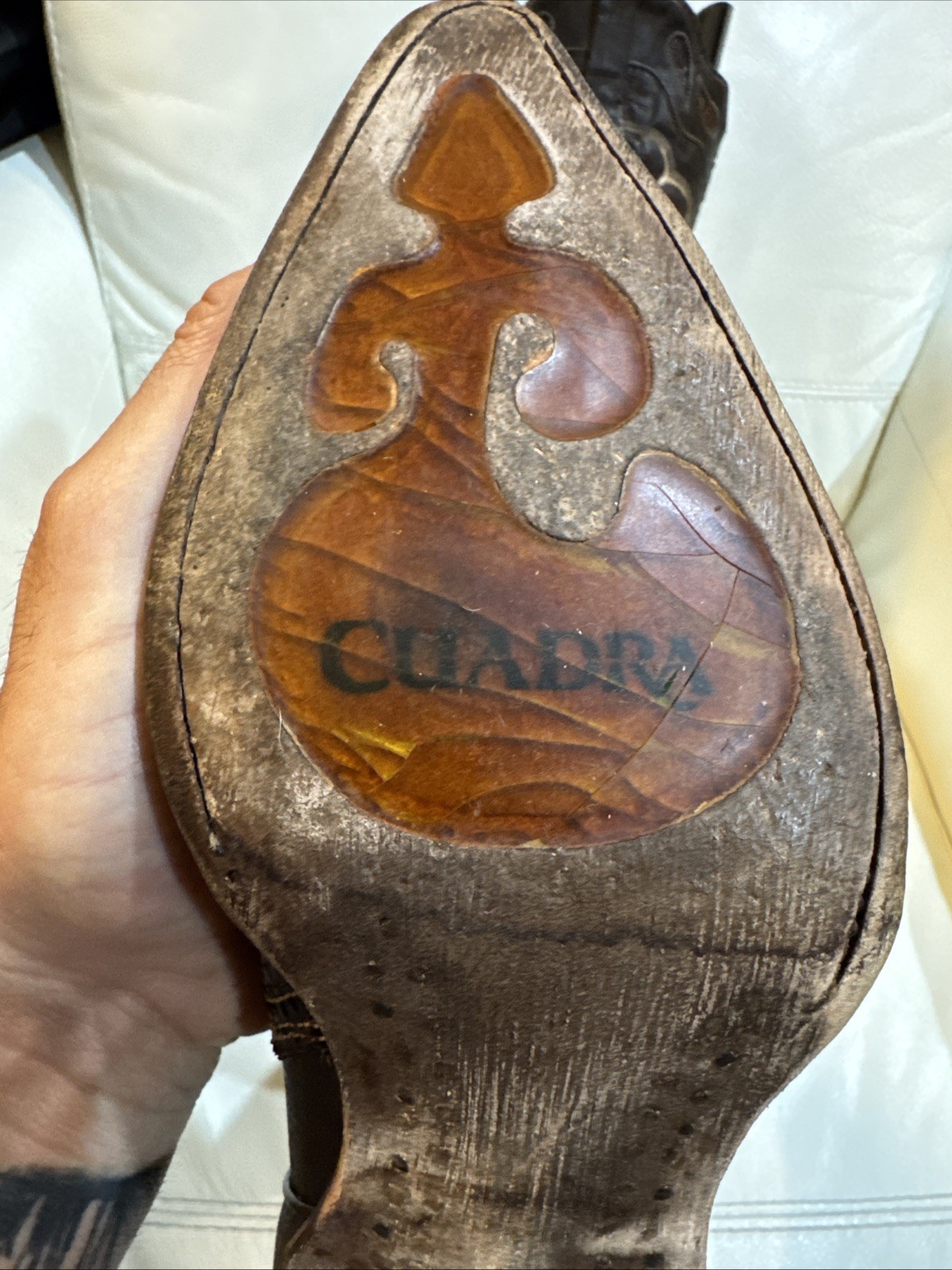 Cuadra Python Leather Boots, 7.5 US EXCELLENT CON… - image 23