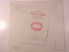 PA Intercollegiate Band – 21st Festival Concert Record 1968 Private 33 RPM LP