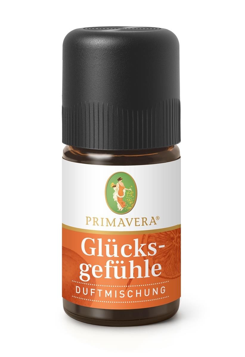 Primavera Duftmischung Glücksgefühle Mandarine Tonka 5 ml BIO Aromaöle Duft