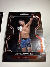 2022 PRIZM UFC 107 Adrian Yanez - Bantamweight ROOKIE 