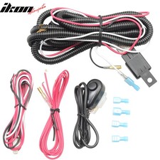 Universal Fog Lights Driving Lamp Wiring Harness Kit Led Light Bar Switch Relay