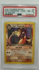 2000 POKEMON ROCKET 1st ED #4 DARK CHARIZARD PSA 8