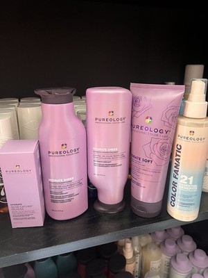 Brand New Pureology  Hydrate Sheer Full Size Bundle 5 Piece Set