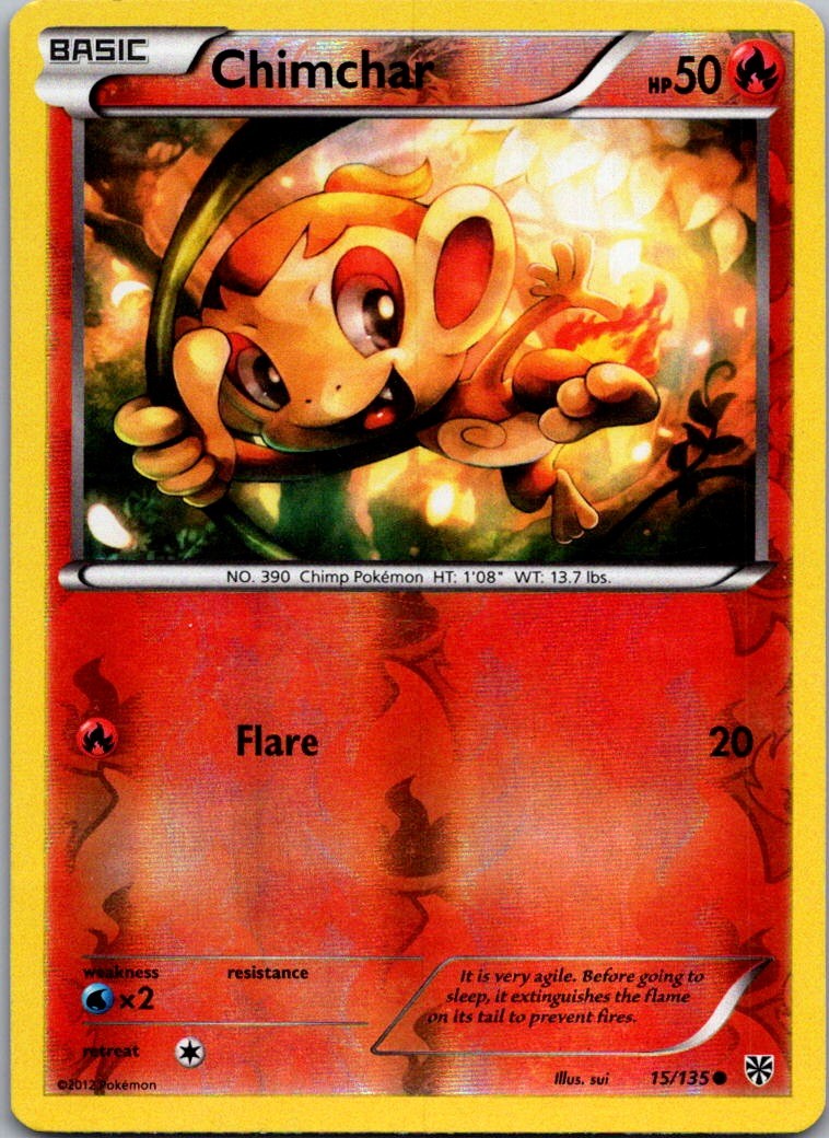 Chimchar Common Plasma Storm 15/135 NM