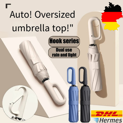 StormShield Pro XL Regenschirm   Automatisch, Winddicht, UV-Schutz, Verstärkt