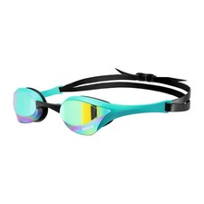 Arena Unisex Cobra Ultra Swipe Mirror Lens, Racing Swim Goggles, Emerald/Peacock