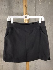 32 Degrees Cool Women's Soft 4-Way Stretch Comfort Skort, Black, Size S