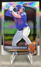 2025 Bowman Draft Jacob Reimer #BDC-188 Chrome Refractor Mets