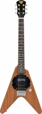 Pignose PGG-200V STBR Stained Brown Built-in Amplifier Mini Electric Guitar