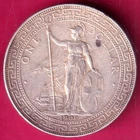 United Kingdom 1 Dollar British Trade Dollar 1900 RARE SILVER COIN #CQ100