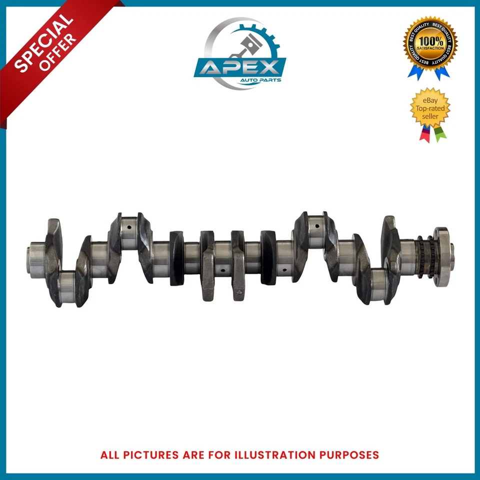 BMW 3 5 6 7 X3 X4 X5 X6 3.0 DIESEL N57D30 N57D30A N57D30B CRANKSHAFT - Image 2 of 4