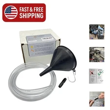 Effortless Mess-Free Transmission Fluid Changes with 4-Foot Clear Funnel