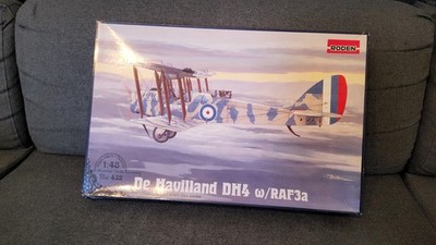 Modellbausatz Roden 1:48 De Havilland DH4 w/RAF3a