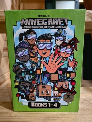 Minecraft Woodsword Chronicles Box Set Books 1-4 by Nick Eliopulos (Hardcover)