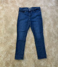Levi's 311 shaping Skinny Jeans Womens 32 Blue Stretch Denim