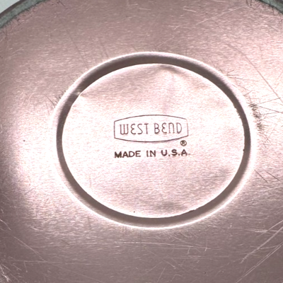 Vintage West Bend Pink Color Kitchen Aluminum Retro Midcentury