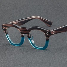 Thicken Acetate Square Eyeglasses Frames Women Men Glasses Classic Frames