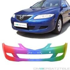 Mazda 6 GG GY Stoßstange vorne BJ 2002-06/2005 ohne SRA & ohne PDC LACKIERT