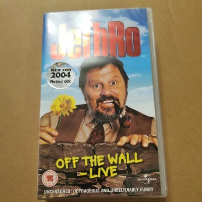 Jethro Video - VHS - Off The Wall - Live 2004 - Cert 15 - Image 1 of 4