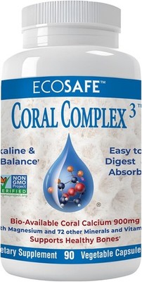 Coral Complex 3 - Coral Calcium 900 mg with Vitamin D3 1200 IU and Magnesium1...