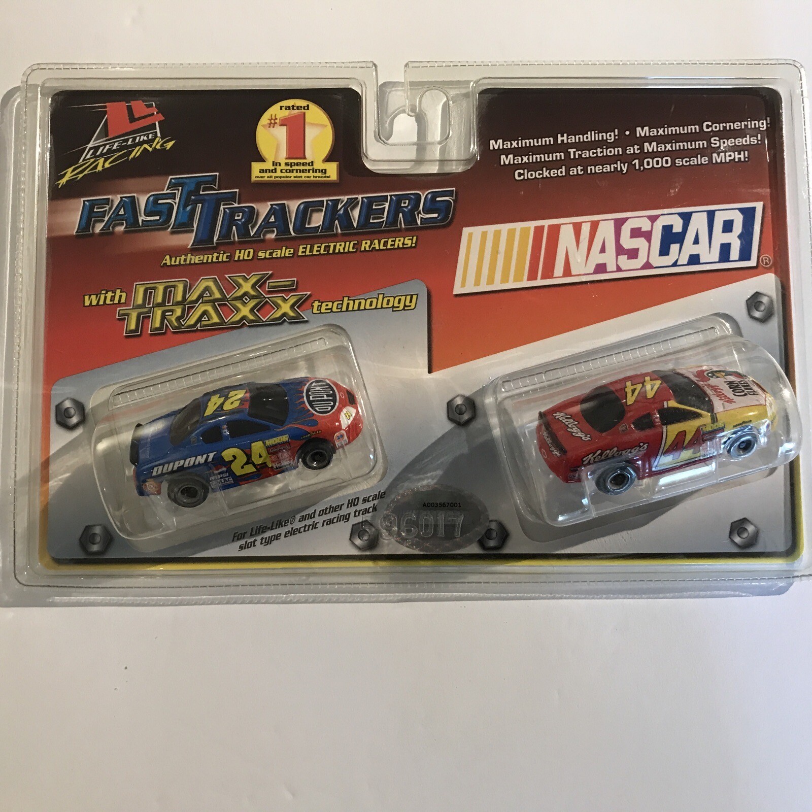 SEALED FAST TRACKERS NASCAR Double Pack 24 and 44 HO Electric Slot