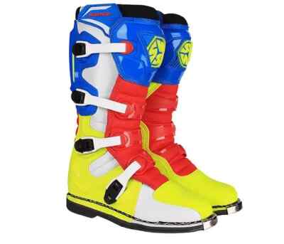 Racing Motorcycle Long Shoes Men Off-road Motocross Boots Riding Sports Rider