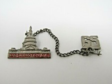 Washington DC Pin Souvenir 1965