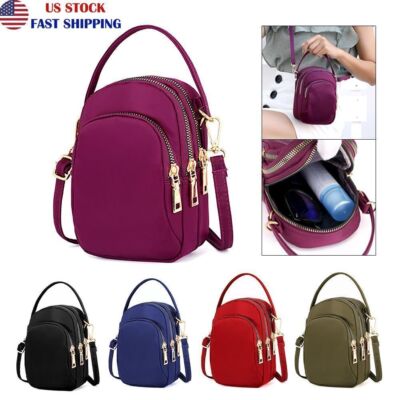 Stylish Womens Small Cell Phone Purse Cross-body Pouch Wallet Case Shoulder Bag