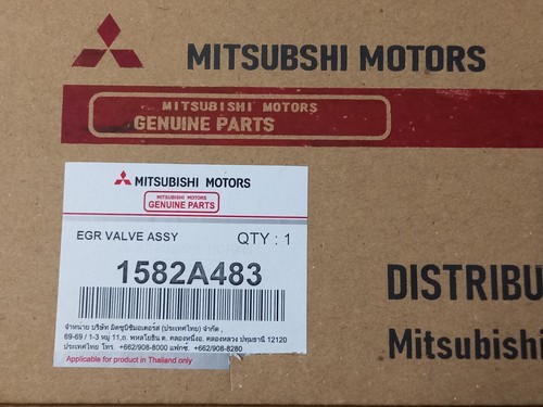 Válvula Mitsubishi L200 EGR 1582A483 apta para escape Triton recirculación Pajero - Imagen 4 de 11