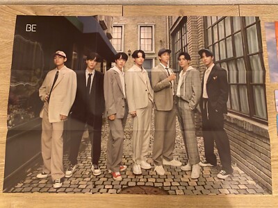 BTS BE Album Official Photocard Postcard Poster Suga Jimin V