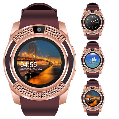Bluetooth Smart Watch Touch Screen Smartwatch Fitness Tracker for Android Phones