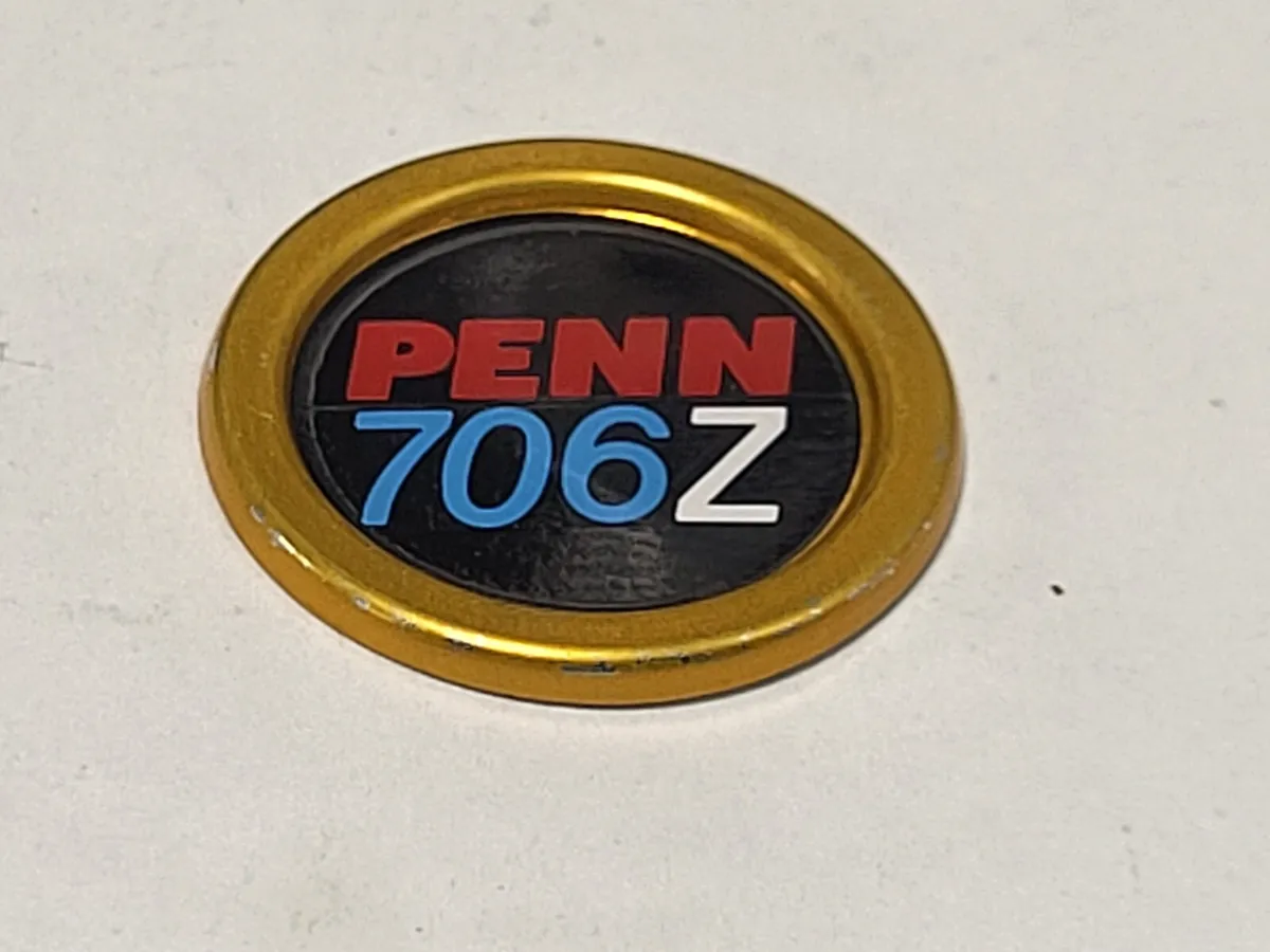 1 Penn Part #238-706 706Z METAL Emblem / Decal Penn 706Z
