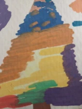 G.A.Titan Acrylic Painting IMPRESSIONISM Landscape Abstract Colorful