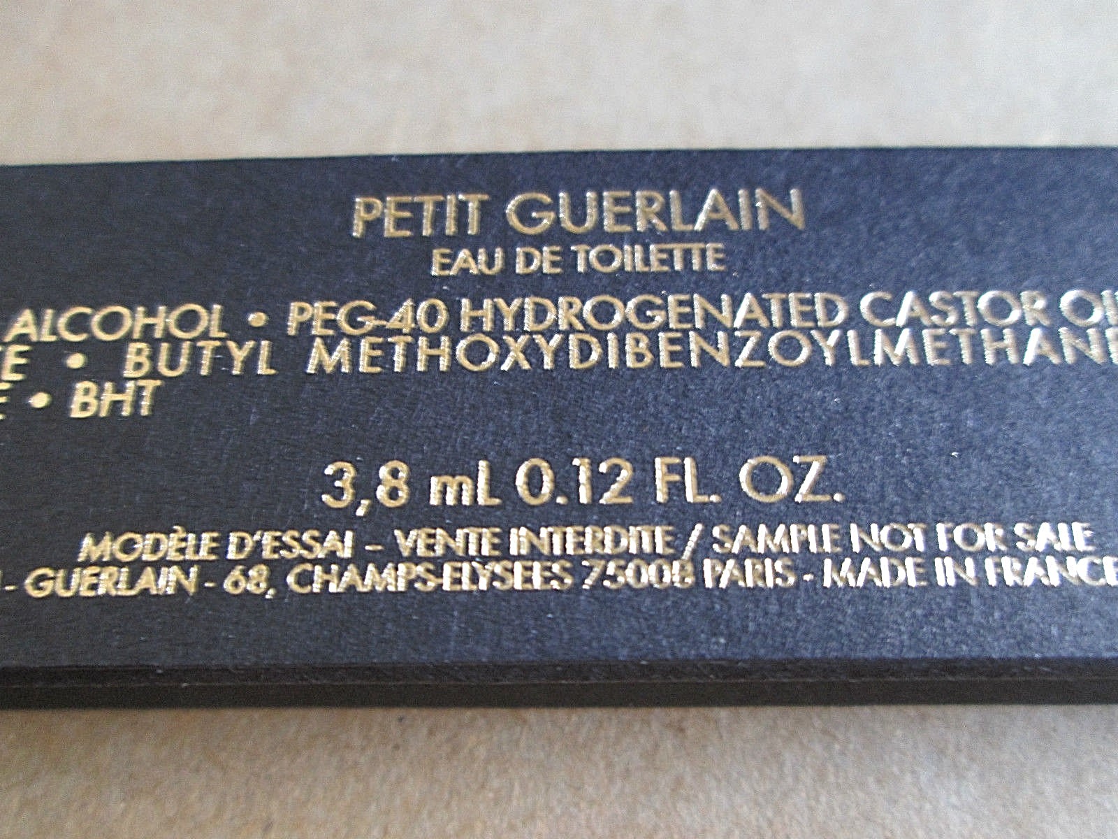 PETIT GUERLAIN CHILDREN 2014 PERFUME EDT 0.12 OZ 3.8 ML BABY BABIES