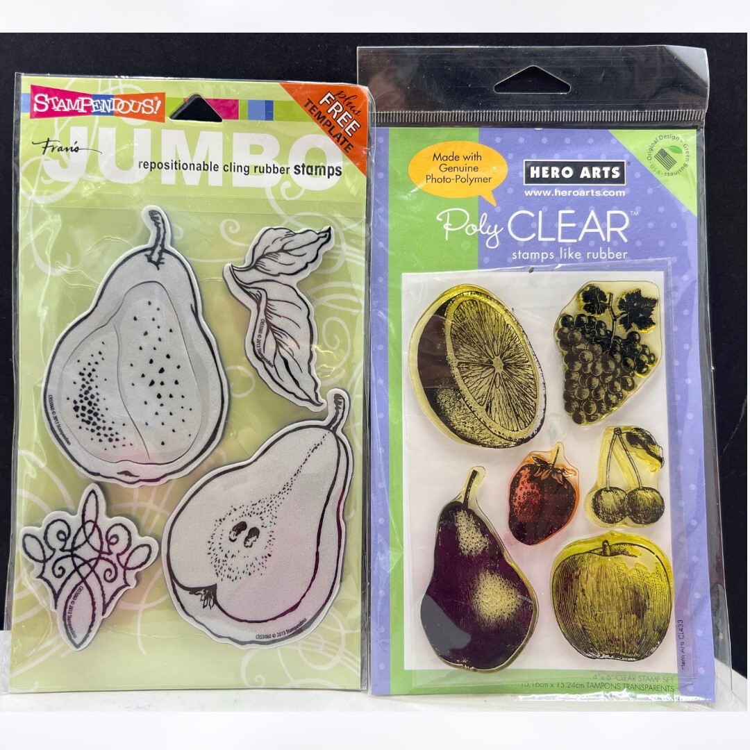 Stampendous Clear Stamps „Slim Cake“ – 11-teiliges Stempelset, Für Karten & DIY