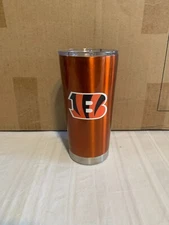 Cincinnati Bengals NFL 20oz Orange Tumbler Cup Mug Boelter Brands New