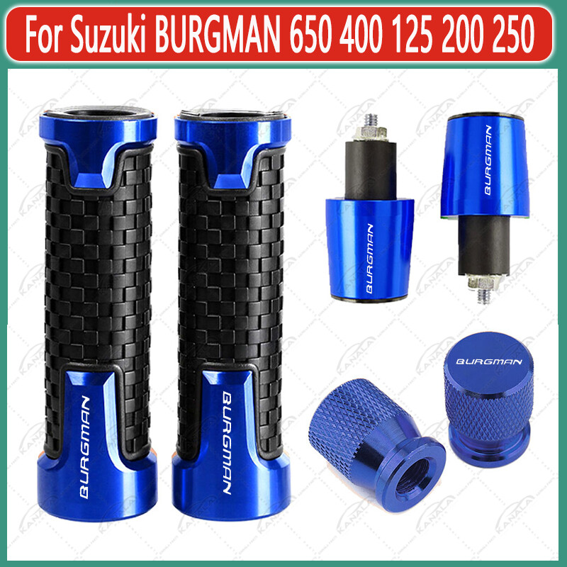 Tapón De Manillar Y Válvula De Neumático Para Suzuki Burgman 650/400/125/200
