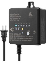 DEWENWILS - 60W Outdoor Low Voltage Transformer with Timer and Photocell