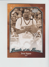 2010 Upper Deck Greats of the Game #74 Stacey Augmon card, UNLV Rebels legend