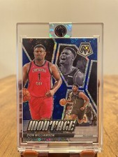 2023-24 Panini Mosaic Zion Williamson Montage Fast Break Blue 48/85