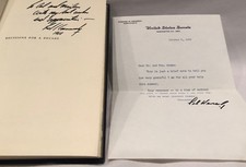 Decisions for a Decade (SIGNED w/ Letter on Senate Letterhead from TED KENNEDY)