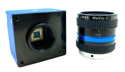 SVS-VISTEK SVS1020MOLCPC CAMERA INDUSTRIAL WITH LINOS MeVis-C 25mm f/1.6 LENS