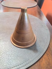 Antique Bronze Metal Cone Science Quack Experiment Instrument