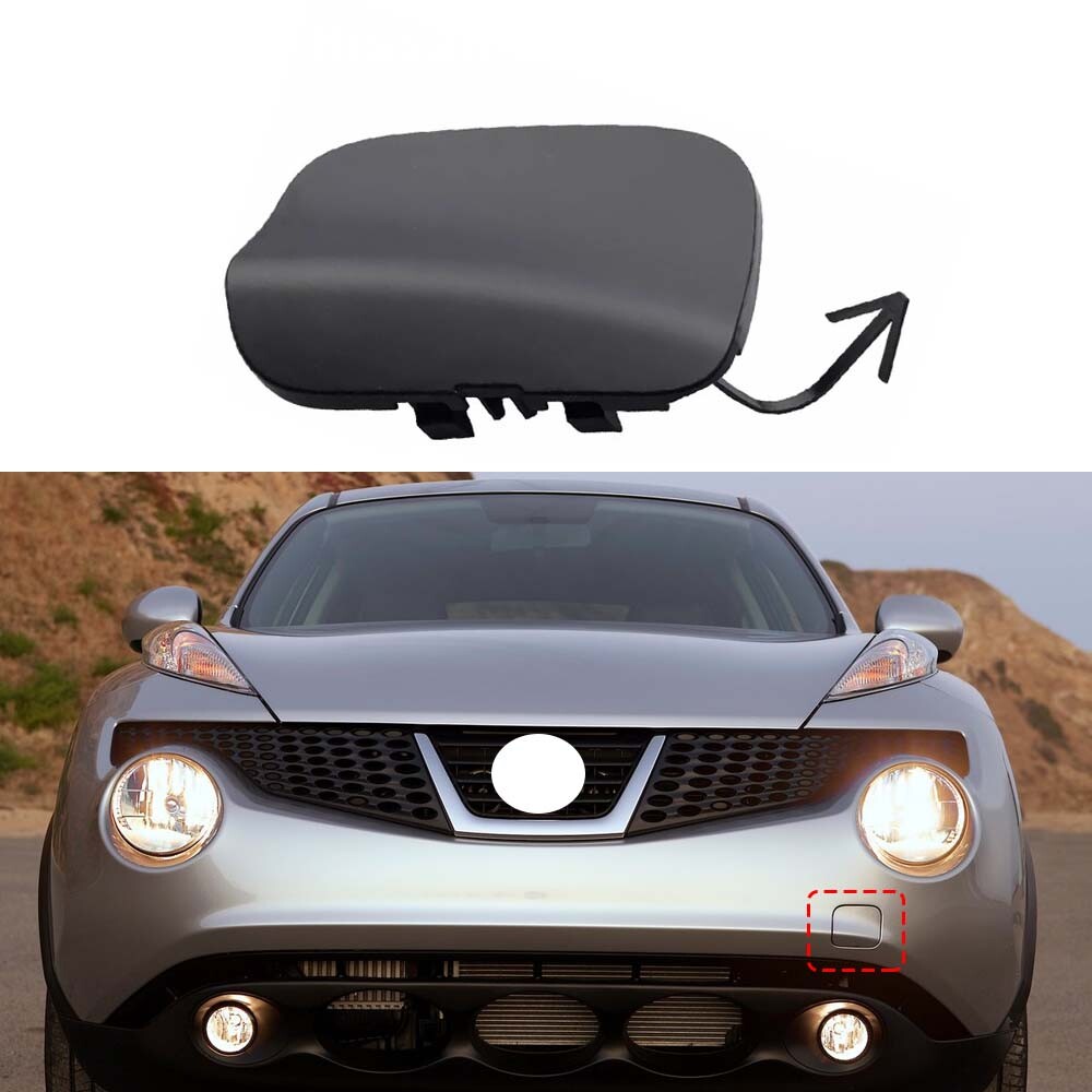 Genuine Subaru Front Bumper Tow Hook Cover For 2015-2016 Impreza (Part #57731FJ270) - Black 3 thumbnail image