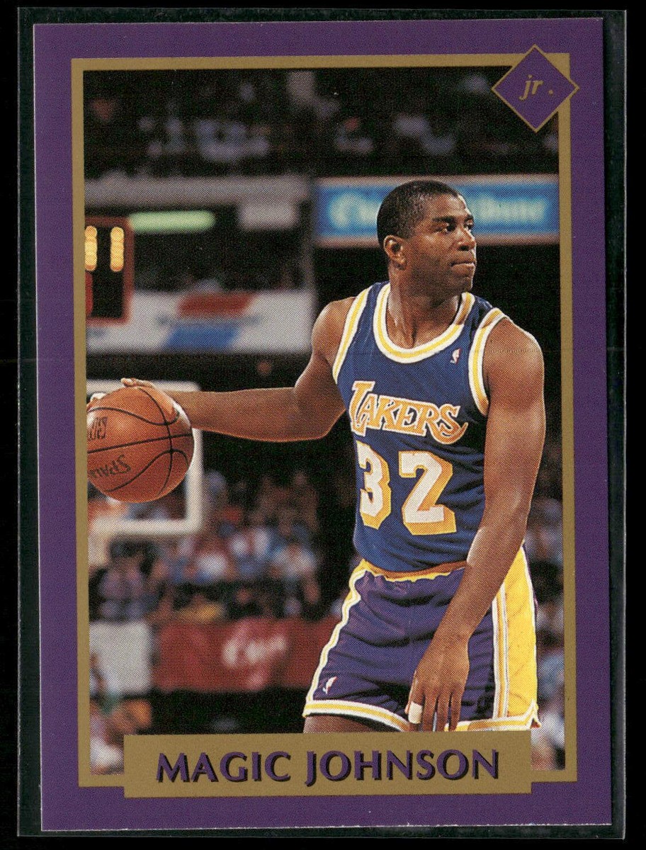 Magic Johnson 1991 Tuff Stuff Jr. Special Issue NBA Finals