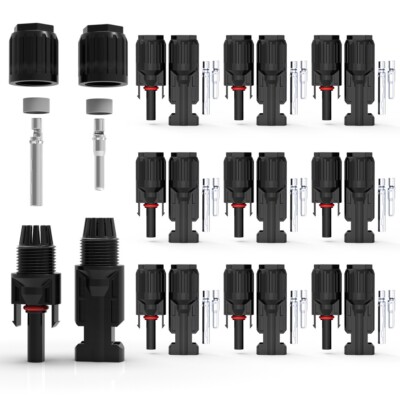 PV Solar Kabel Stecker/Buchse IP67 Wasserdicht - 10 Paar